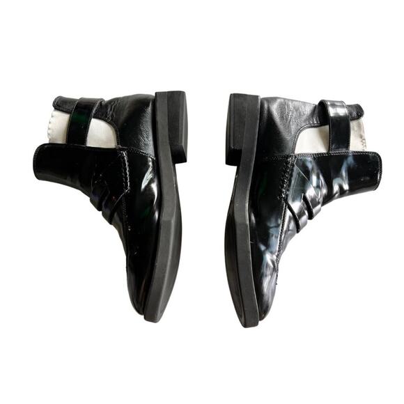 FR x FP Free People Vegan Patent Leather Boots - Picture 3 of 11